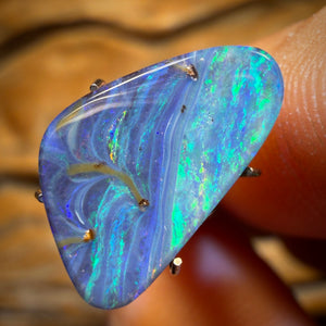 4,1 Karat – Australischer Boulder Seam Opal aus Winton