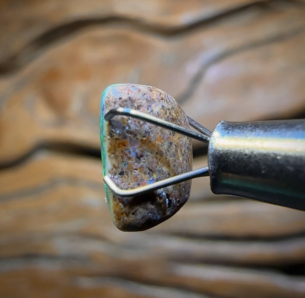 1.85cts - Solid GEM Australian Boulder Pipe Opal