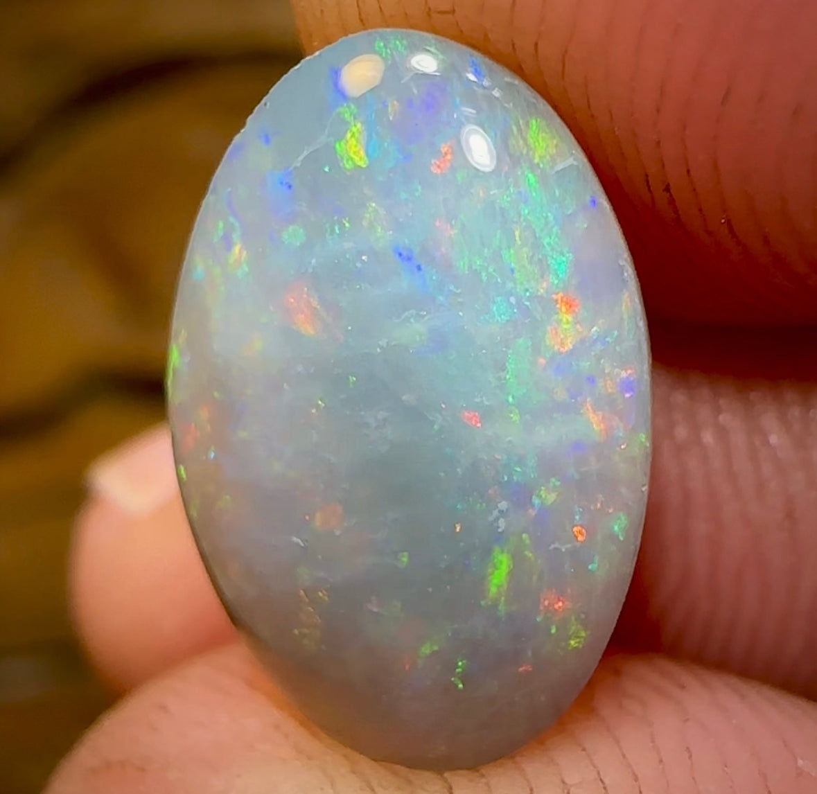 3.9cts  - South Australian Dark Opal from Mintabie - Opal Whisperers