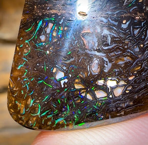 74.2cts - Black Tribal Yowah Nut Opal