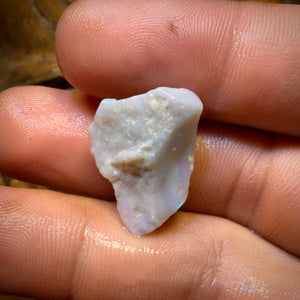 12.7cts - South Australian White Opal Rough Piece