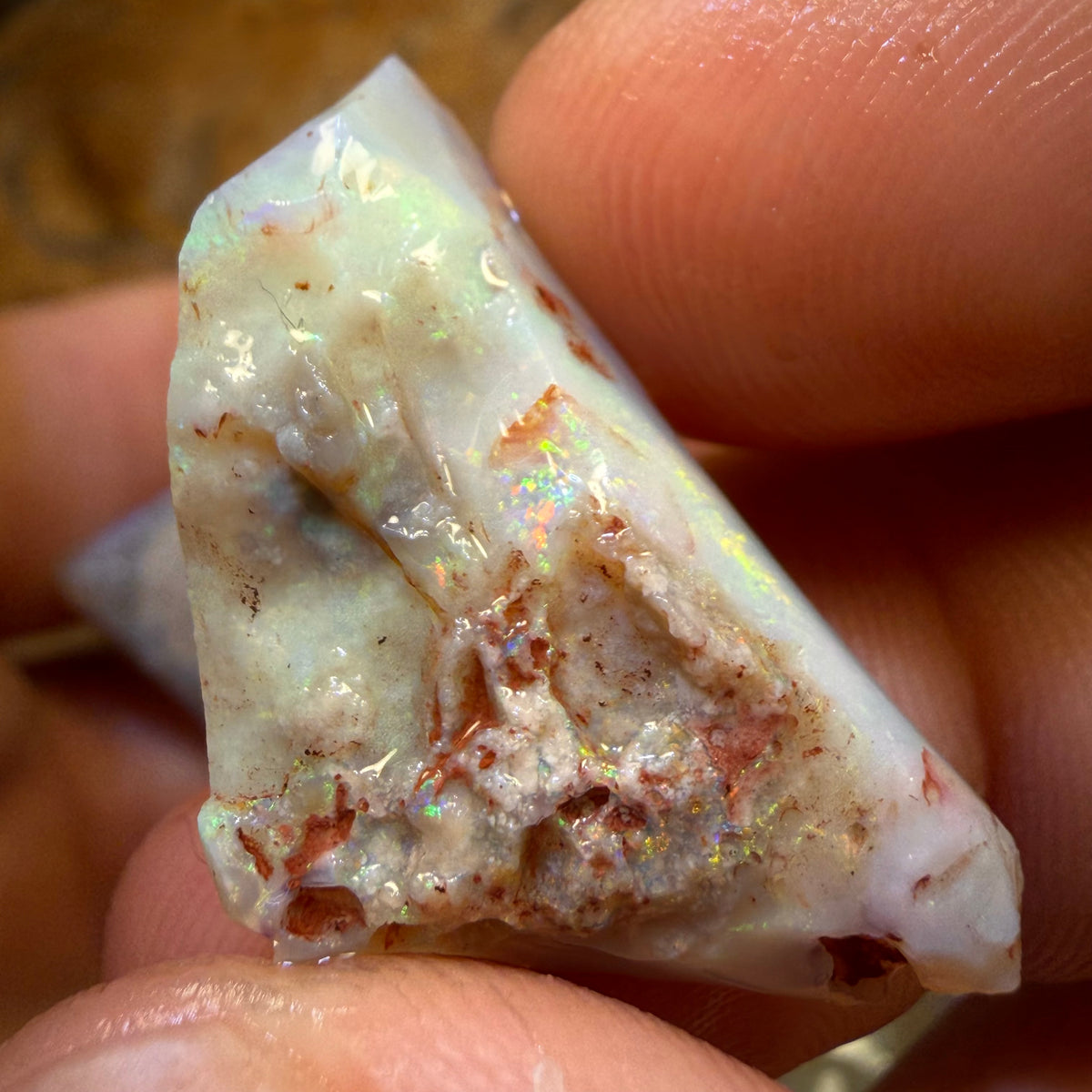 101.5cts - 5x Lightning Ridge Opal Rough Parcel