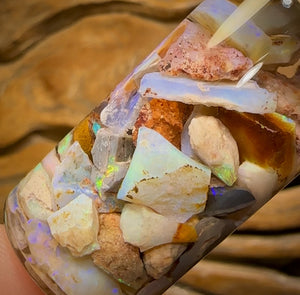 54.8cts - Vial of Mixed Australian Opal Rough