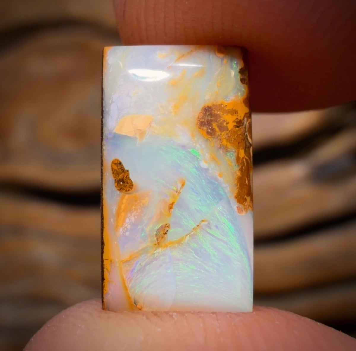 4.75cts - Yowah Nut Opal. Double Sided