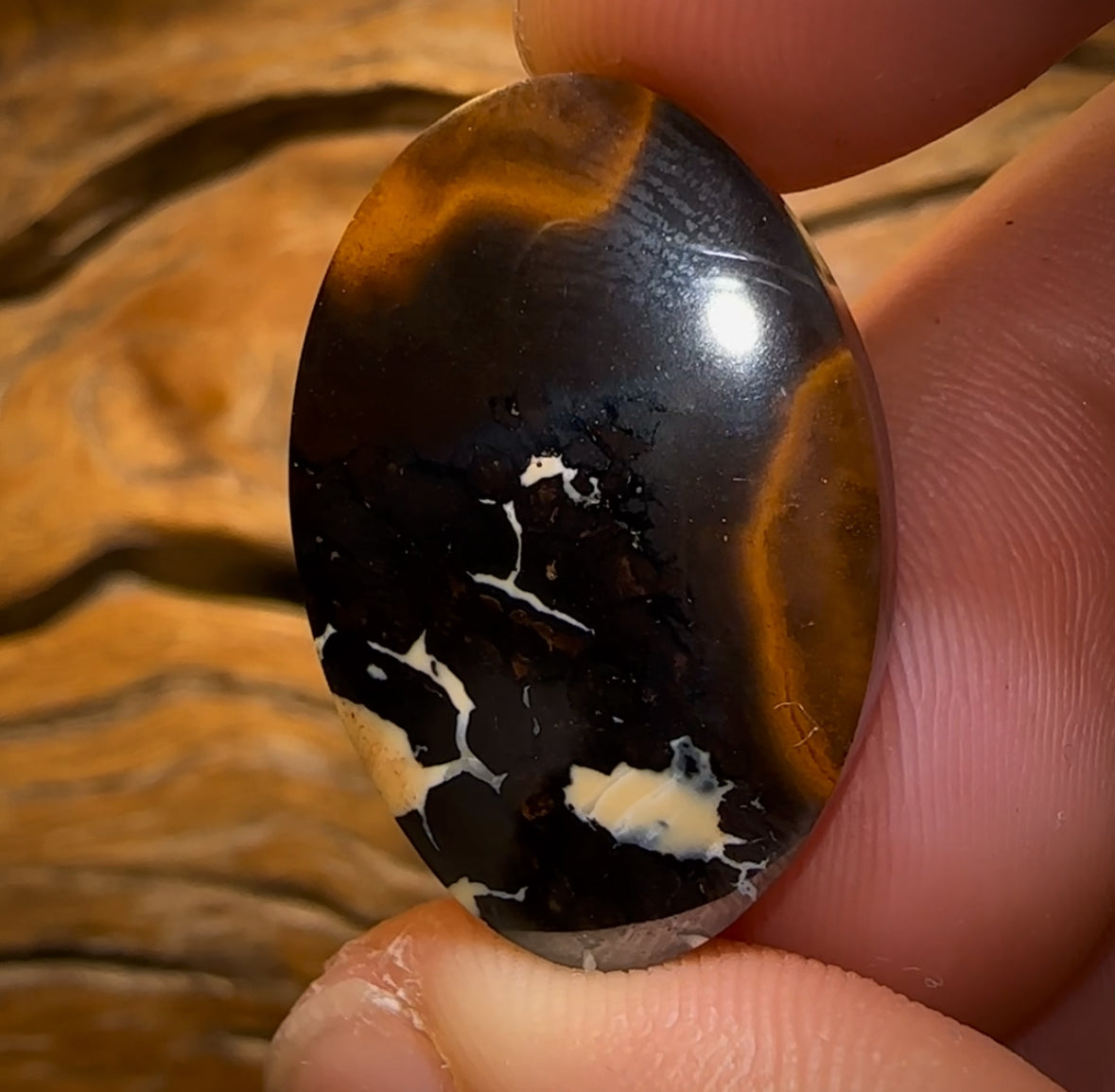 39.3cts - Queensland Boulder Opal Half Price Tribal BARGAIN