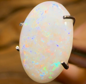 1.6cts  - South Australian White Opal from Mintabie - Opal Whisperers