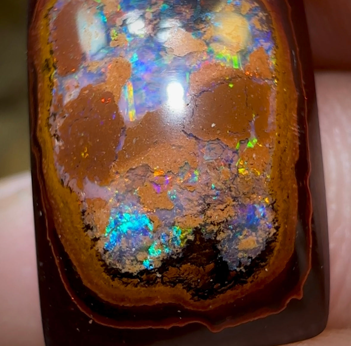 10.6cts - Yowah Nut Kernel Opal - Opal Whisperers