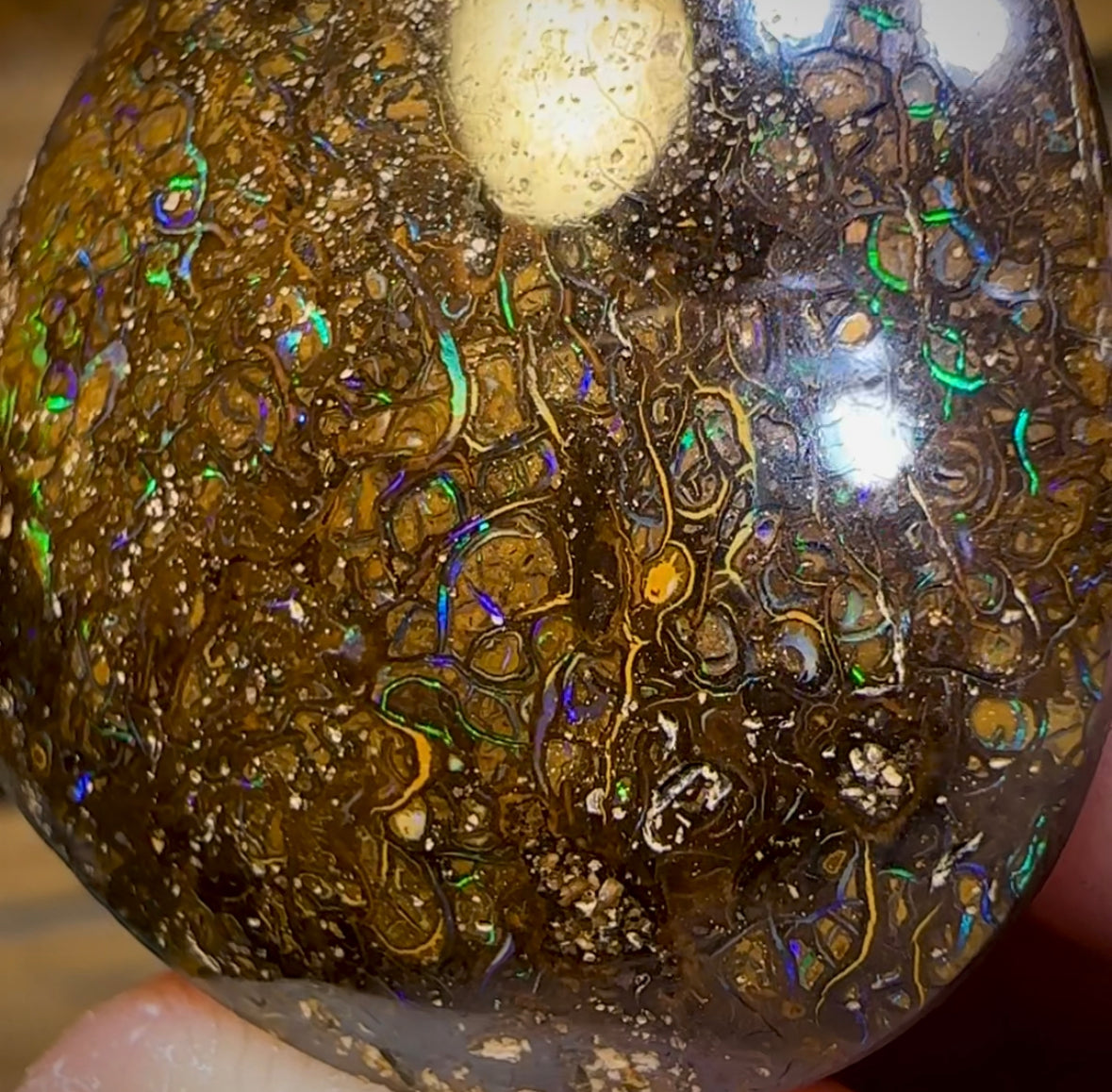 72.2cts - Yowah Nut Tribal Opal. Australian Opal - Opal Whisperers