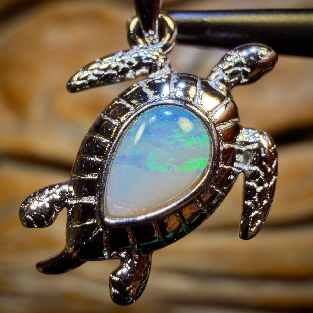 Sterling Silver - Solid South Australian Crystal Opal Pendants. BULK LISTING