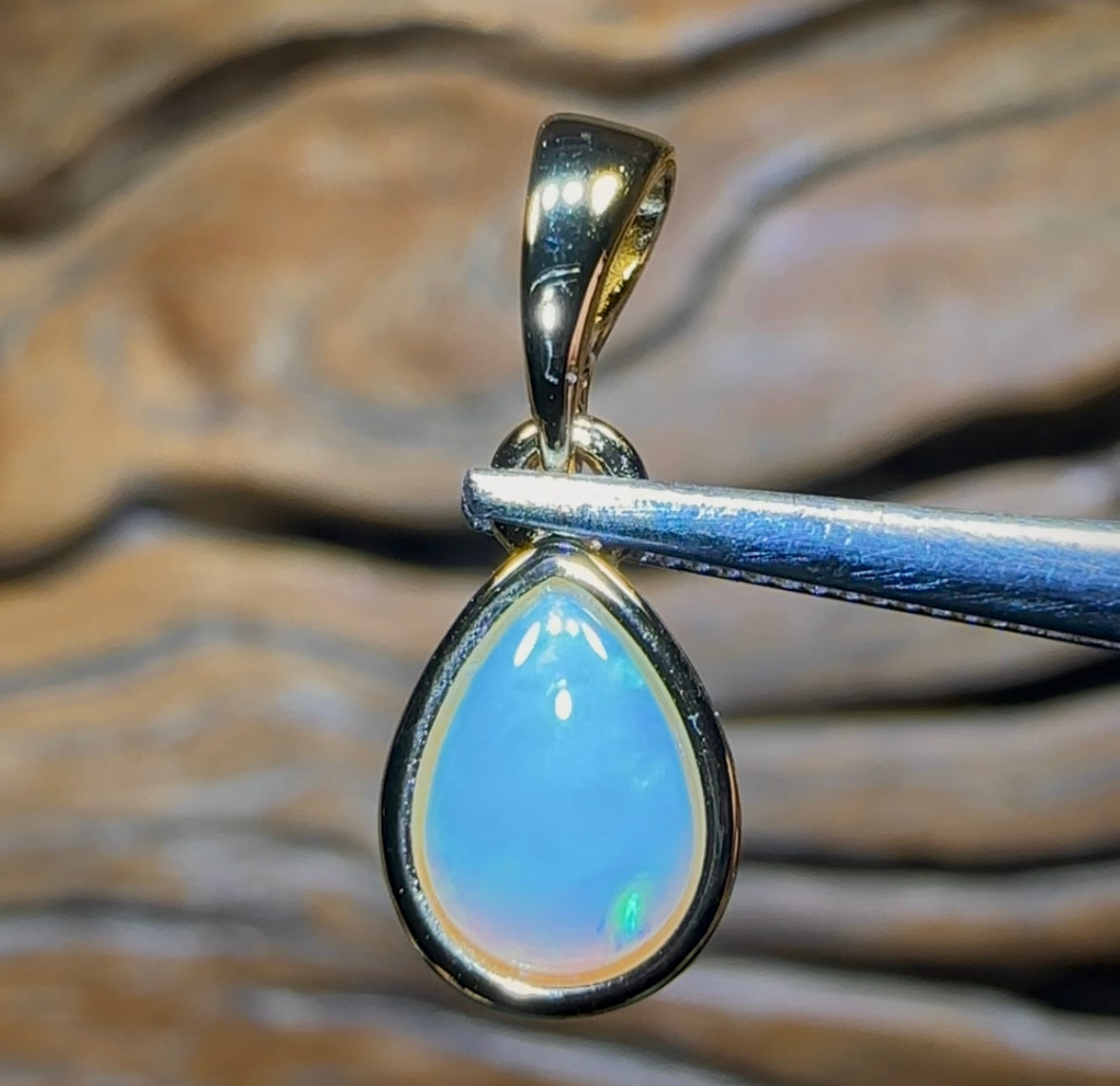 🔒Sterling Silver - WHOLESALE 9 PIECE PENDANT PARCEL. Solid South Australian Opal Jewellery