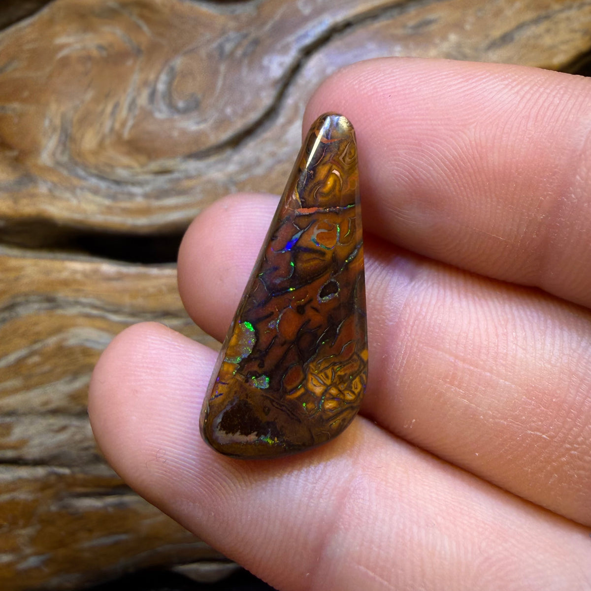 21.4cts - Tribal Queensland Boulder Opal from Yowah