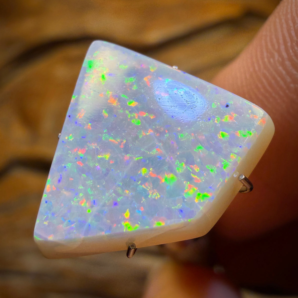 Wildcard! 5.6cts - Rare Mintabie Australian Dark Opal Inclusions