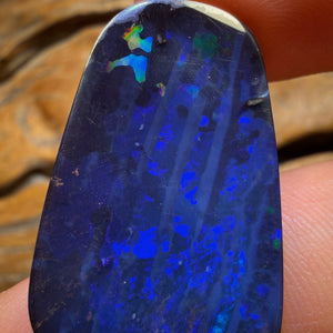 50.2cts - Top Rare Black Boulder Seam Opal from Winton