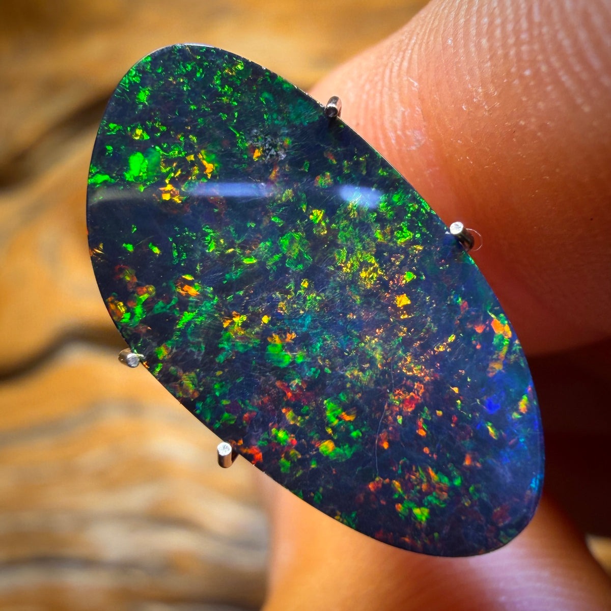 5.4cts - Galaxy’s Fire Australian Boulder Opal Doublet. Old School irreplaceable