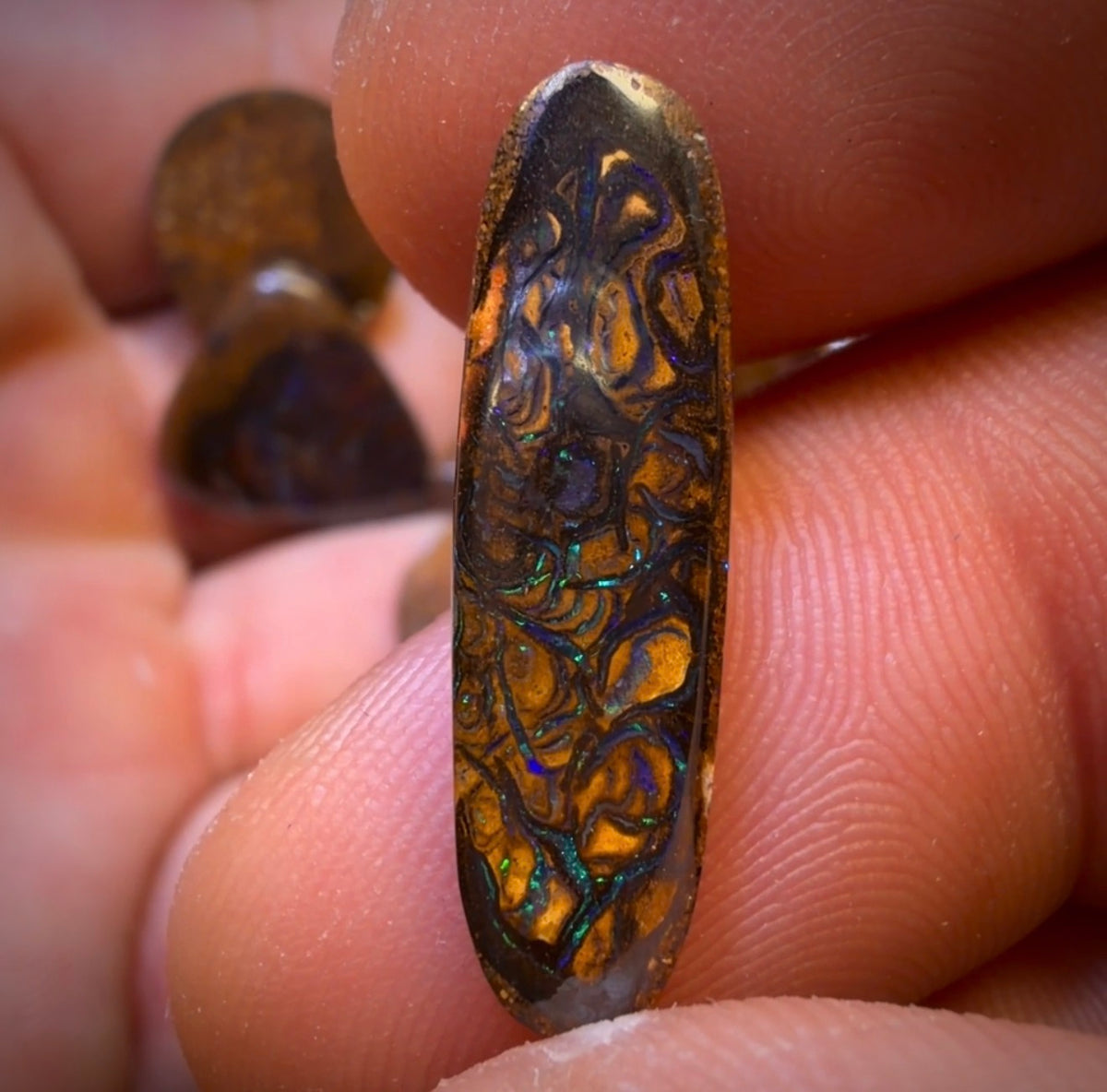 73.4cts - 10x Australian Tribal Boulder Opal’s. Wholesale Dealers Parcel
