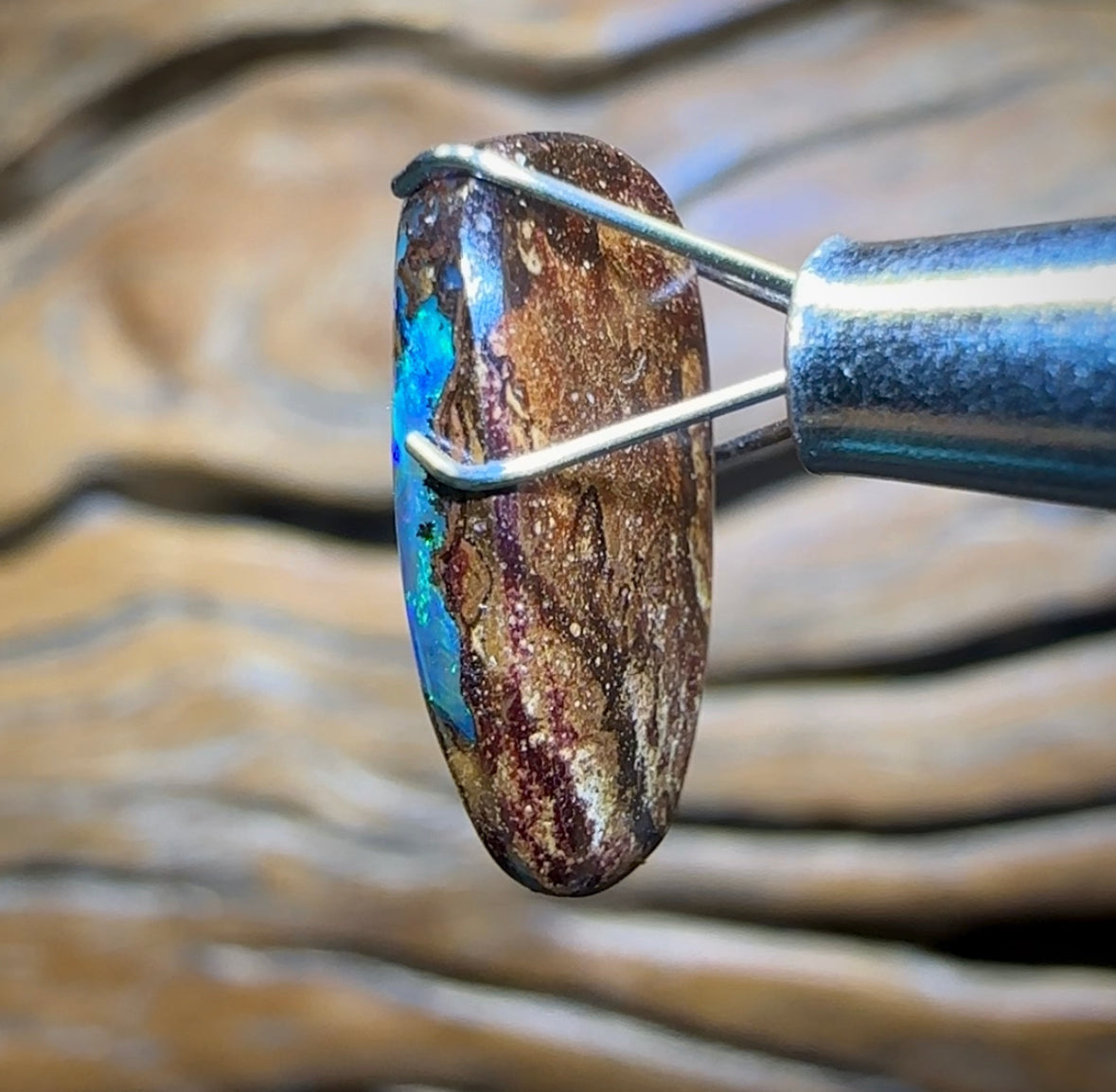 5.1cts - Yowah Nut Crystal Centre Opal - Opal Whisperers