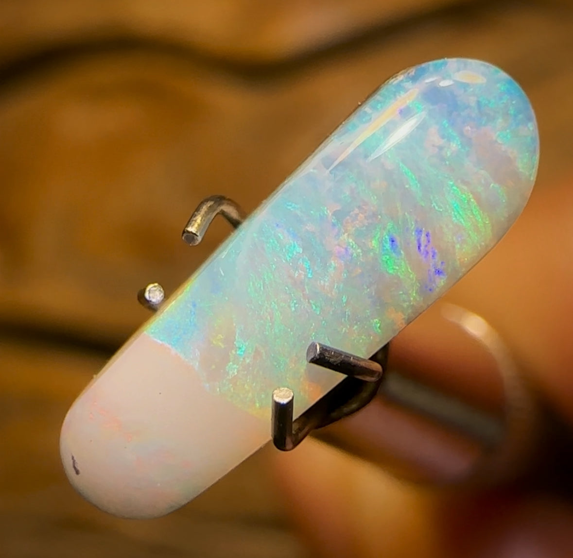 1.65cts - “Light Sabre”Queensland Boulder Seam Opal