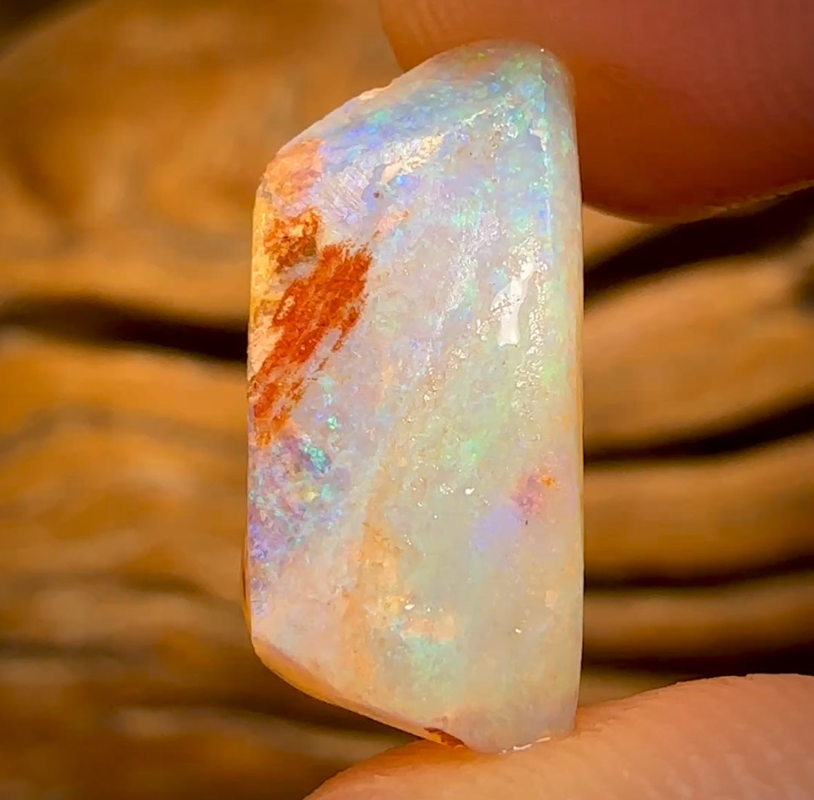 🔨 AUCTION 🔨 No Reserve 5.1cts - Yowah Nut Crystal Opal Rub