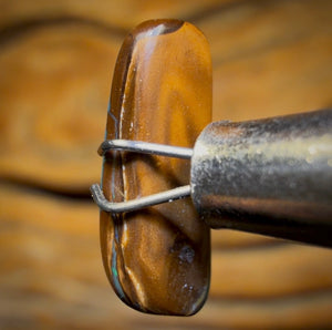 2.25cts - Great Blue Green Gem Queensland Boulder Seam Opal