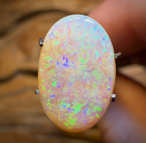 3.25cts - Solid GEM Australian Boulder Pipe Opal