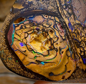 89.2cts - Tribal Australian Boulder Opal from Yowah HALF PRICE BARGAIN