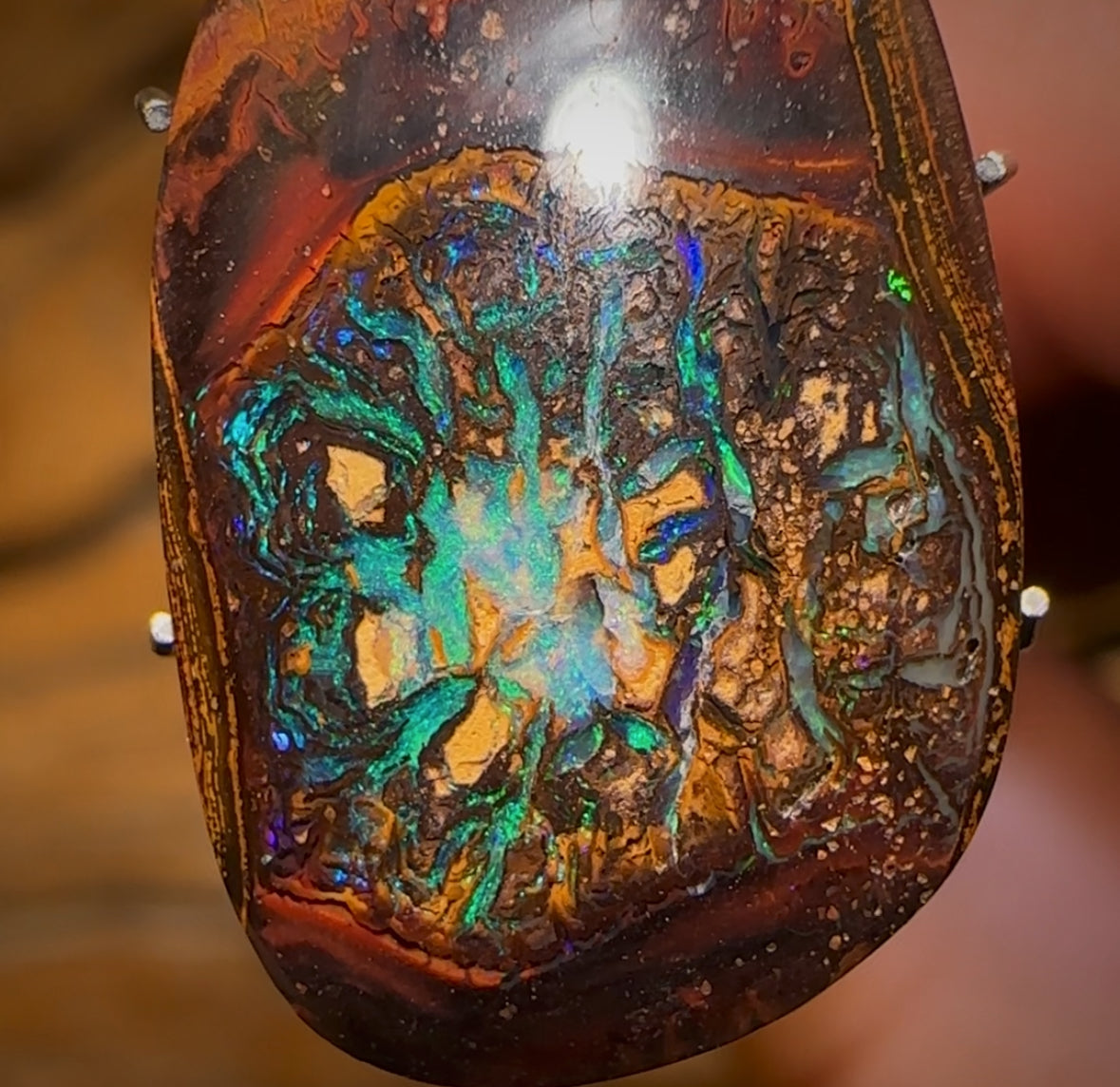 9.35cts - Yowah Nut Kernel Opal