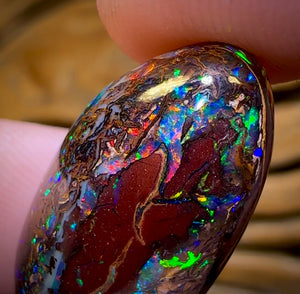“Set in Stone” - Private Collector Investment - 31.2cts - “Celebrity Stone” TOP GEM Tribal Yowah Nut Opal MULTISIDED! Featured on “Outback Opal Hunters”!