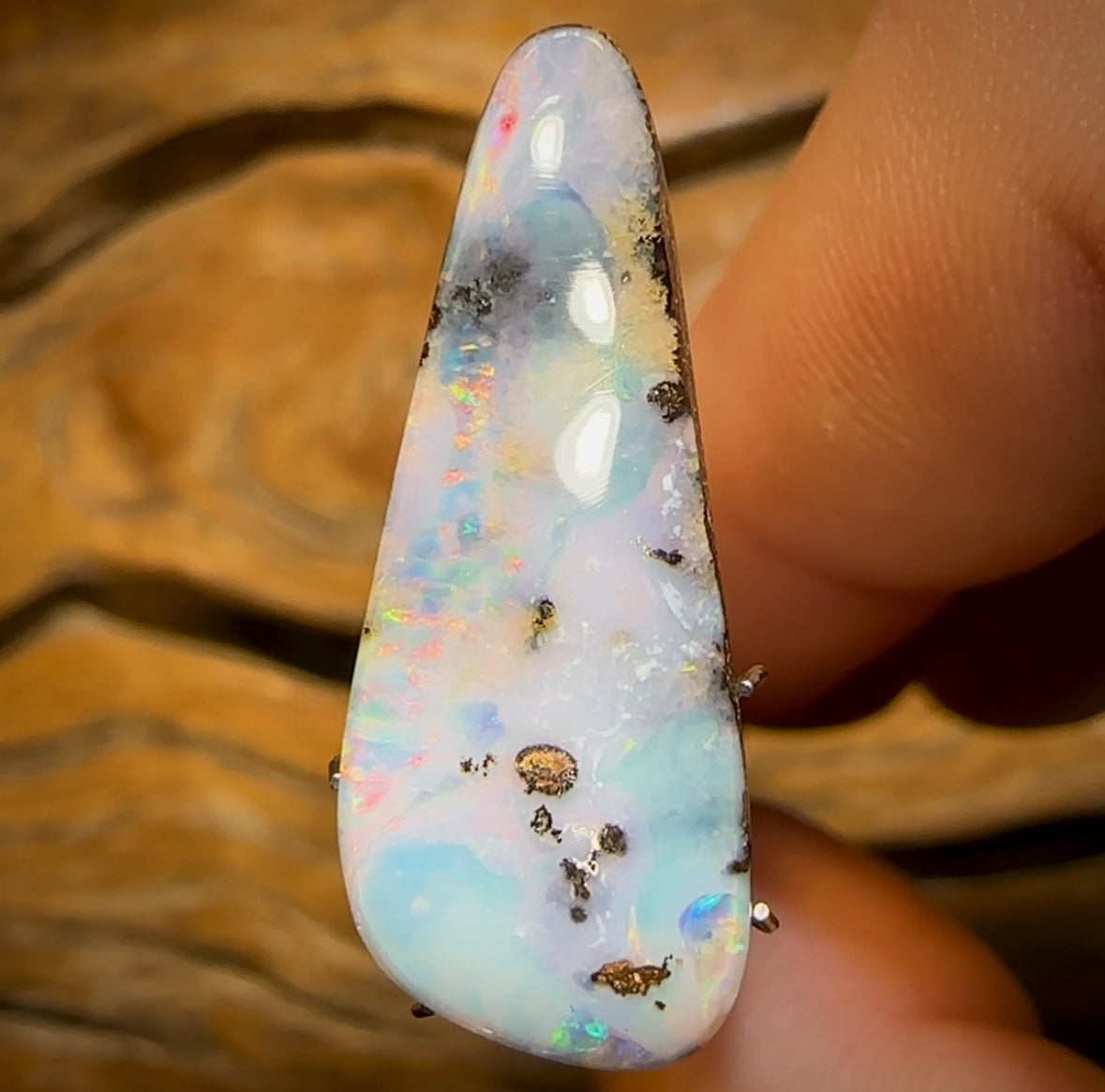 11.4cts - Large Queensland Boulder Seam Opal HALF PRICE
