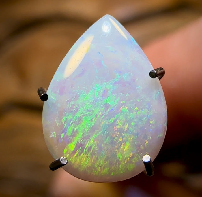 🔨 AUCTION 🔨 Reserve 💎 High Roller Banger Auction 💎 0.91cts - South Australian White Opal