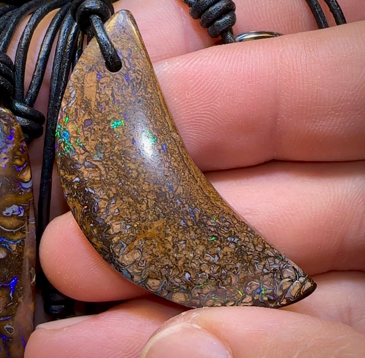 10x Drilled Yowah Boulder Opals. Bulk Wholesale Dealers Package - Opal Whisperers