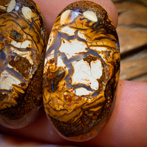 104.2cts - 3x Australian Tribal Boulder Opal’s. Wholesale Parcel
