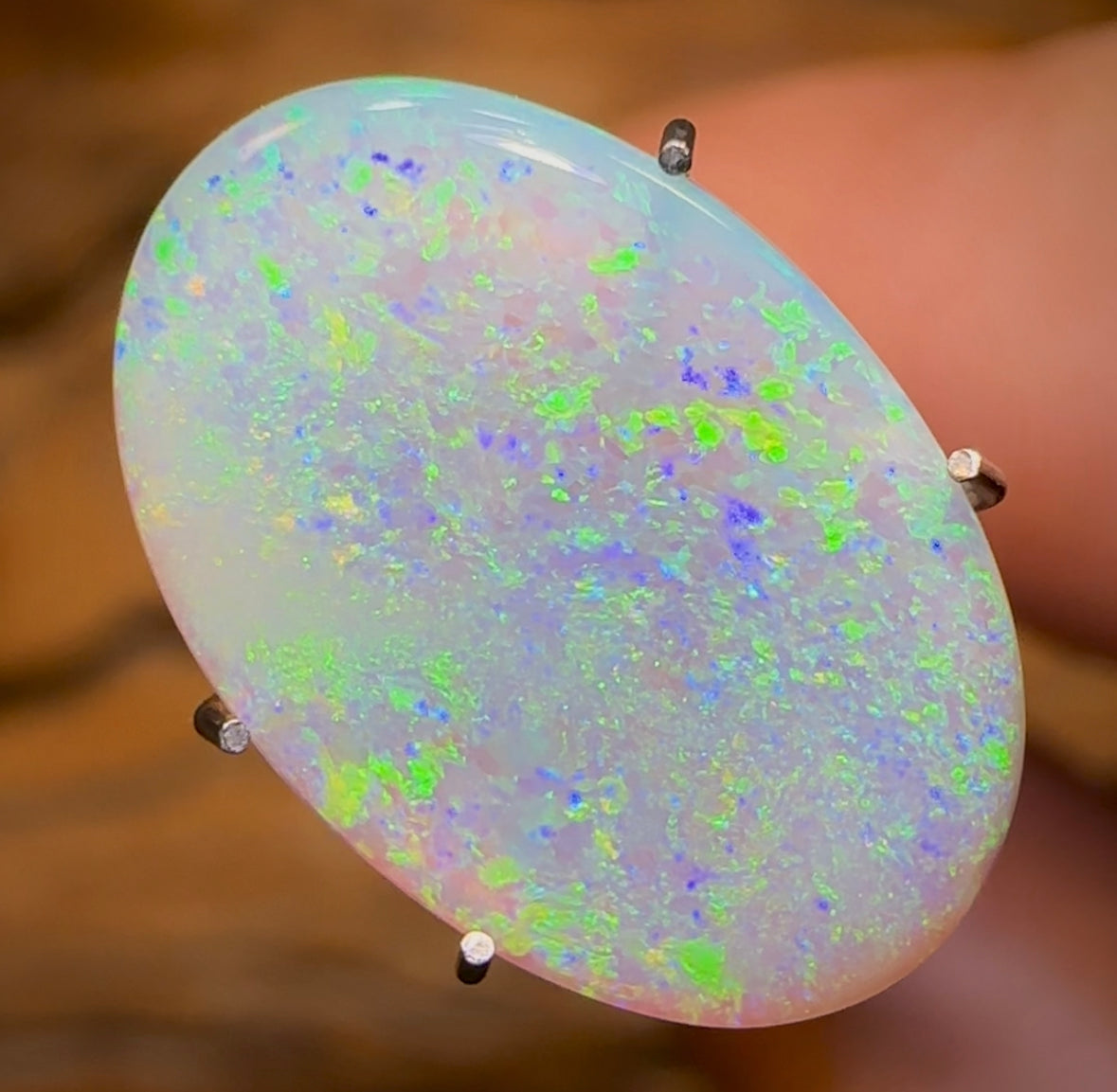 3cts - Lightning Ridge Light Opal. Gem Quality - Opal Whisperers
