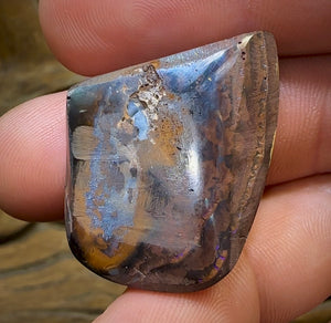 65.2cts - “Tribal Rivers”Australian Boulder Opal. Aquatic Pattern