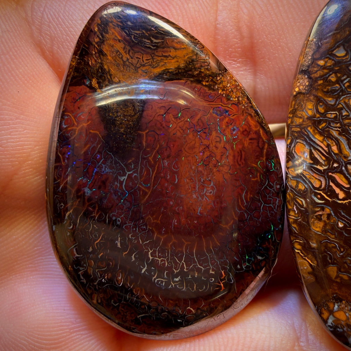 204.2cts - 3x Australian Tribal Boulder Opal’s. Wholesale Parcel