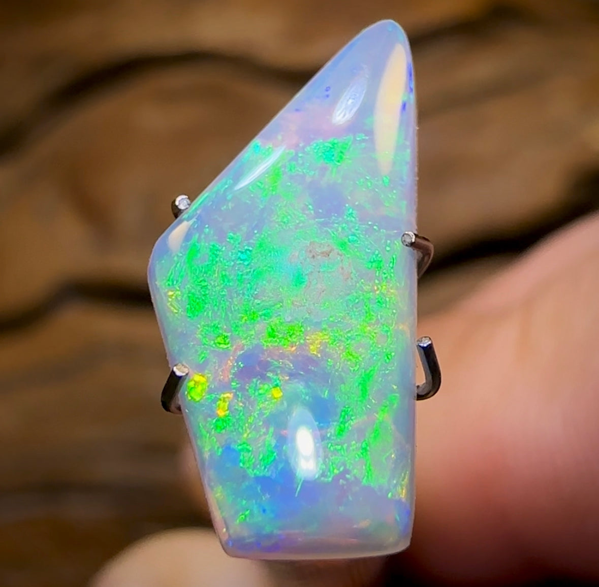 1.95cts - Top GEM QUALITY South Australian Crystal Opal 35+ Yr Old Heritage Collection - Opal Whisperers