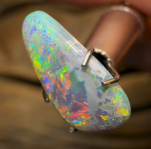 1.4cts - MultiFire🔥 Lightning Ridge Black Opal - Opal Whisperers