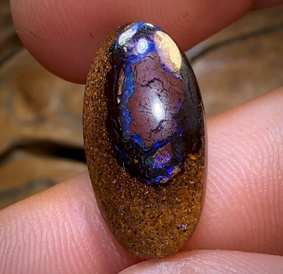 Auction Fall-Through = Your Gain! 🔥 Now More Than 50% Off RRP 🚨 8.55cts - Tribal Australian Boulder Opal