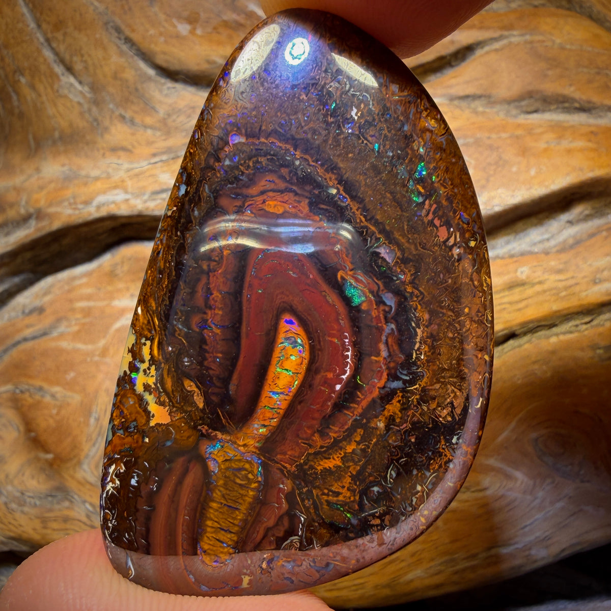 🔨 AUCTION 🔨 Reserve 💎 High Roller Banger Auction 💎 103.2cts - Big Tribal Yowah Nut Opal. Double Sided Bargain