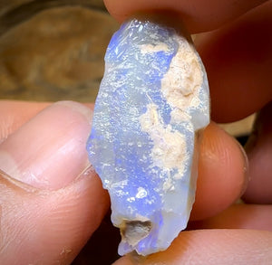 65.4cts - 4x Lightning Ridge Opal Rough Parcel
