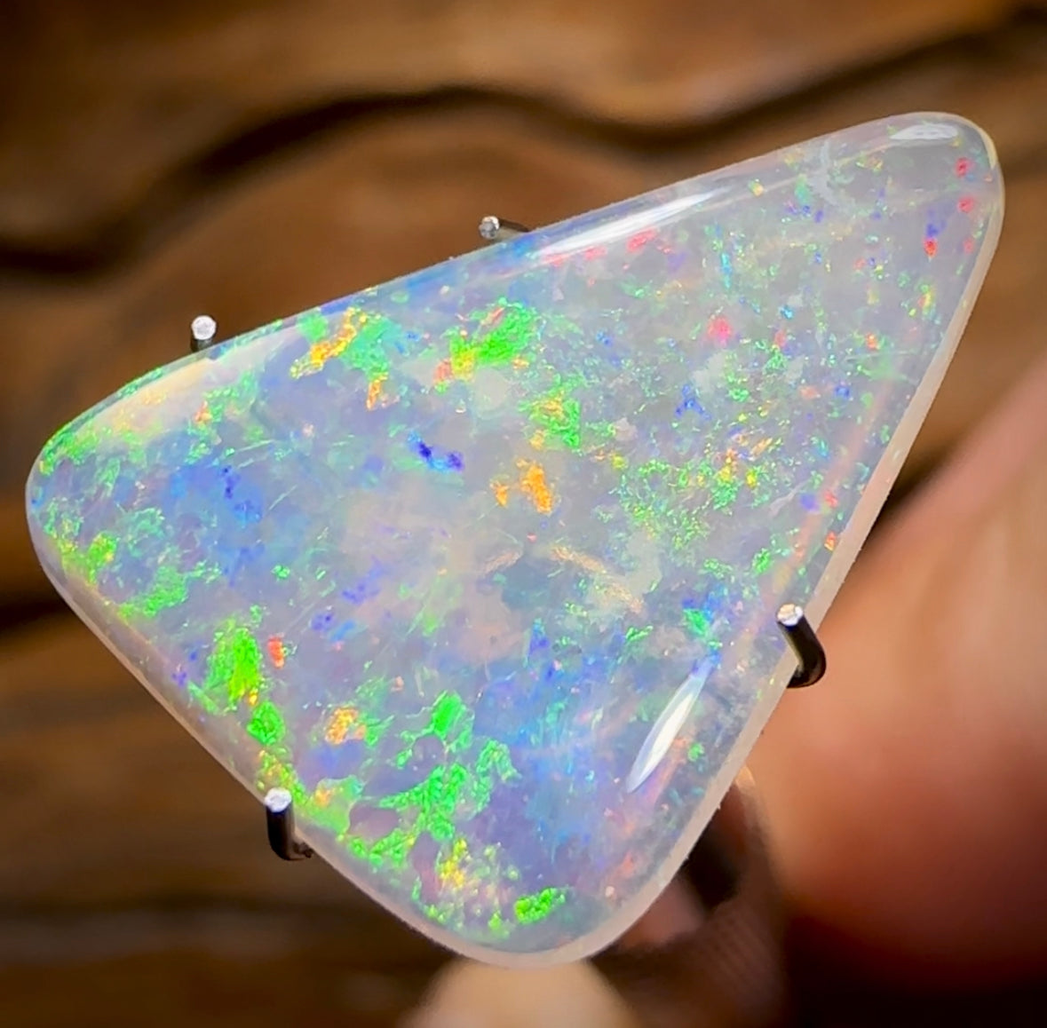 3.15cts - Andamooka Old School, Top Quality South Australian Crystal Opal - Opal Whisperers