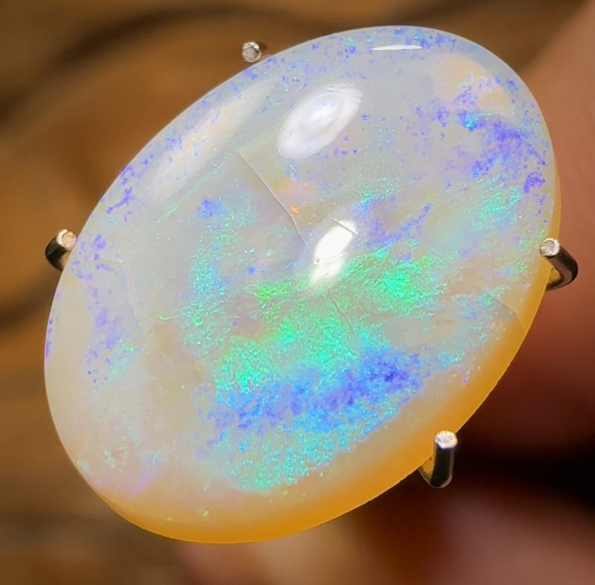 Auction Fall-Through = Your Gain! 🔥 Now More Than 50% Off RRP 🚨 3.15cts - South Australian Crystal Opal. RECUTTER’S DELIGHT