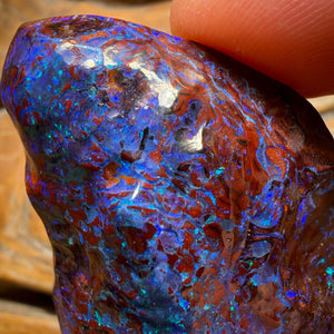 144.4cts - “The Mountain” Top Australian Boulder Opal Polished Specimen from Yowah