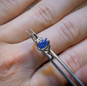 Sterling Silver - Queensland Boulder Opal Doublet Ring BARGAIN