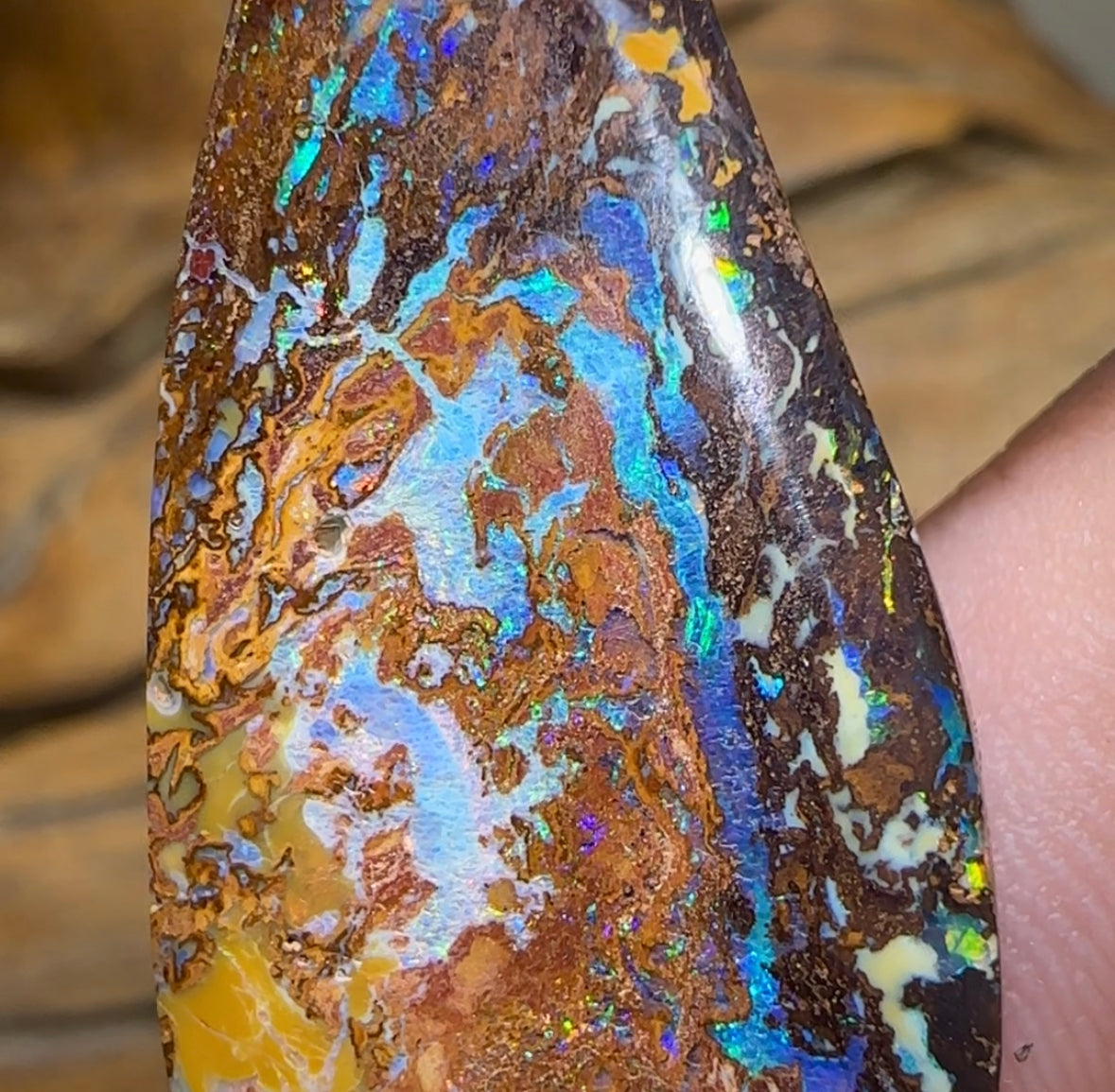 38.4cts - Double Sided Australian Yowah Boulder Opal. Heritage Collection - Opal Whisperers