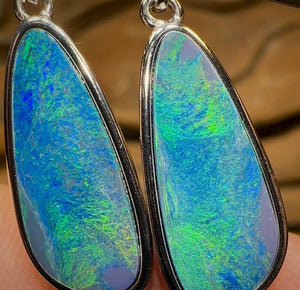 St. Silver - Queensland Boulder Opal Doublet Earrings - Opal Whisperers