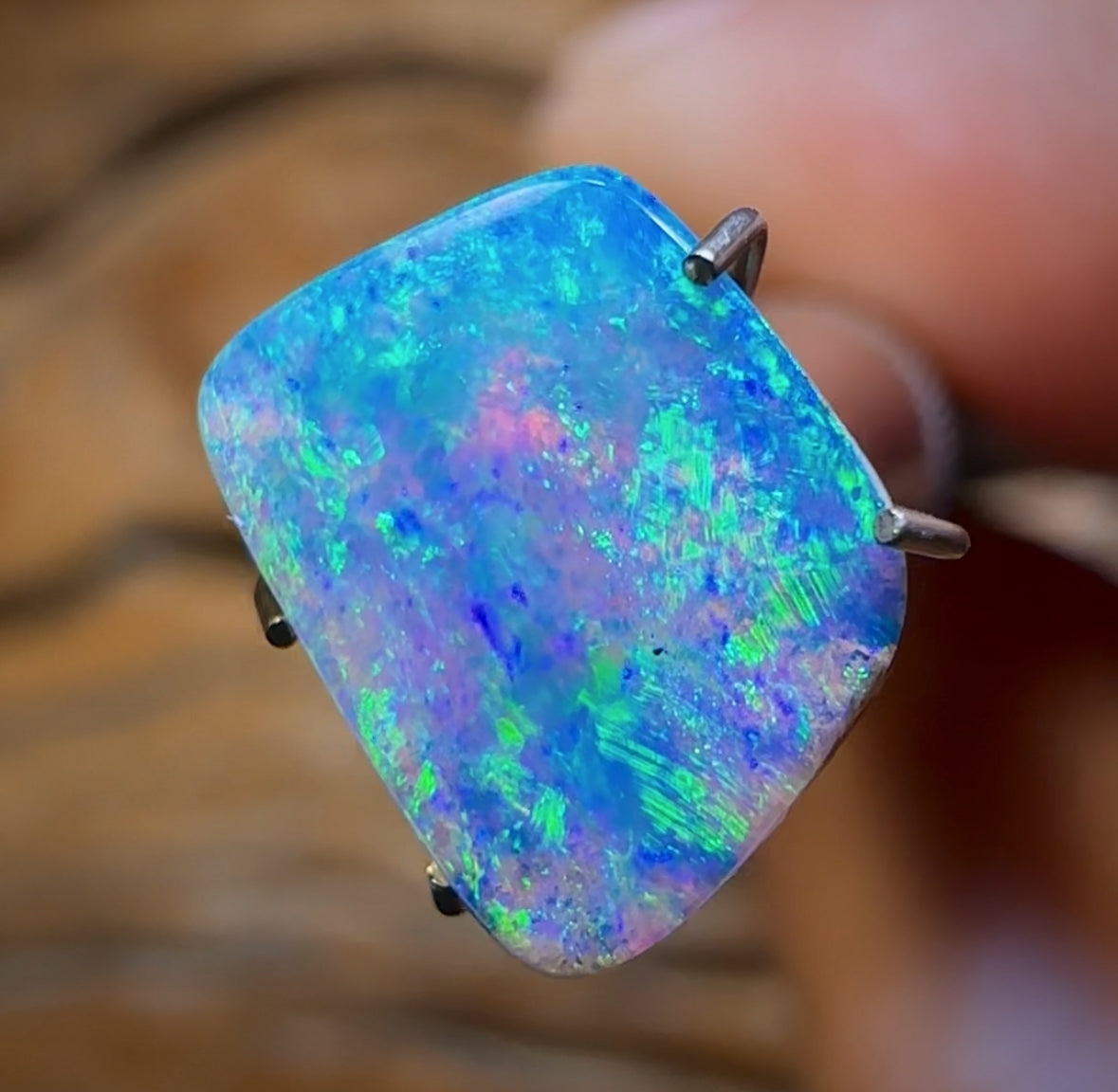 1.85cts - Solid GEM Australian Boulder Pipe Opal