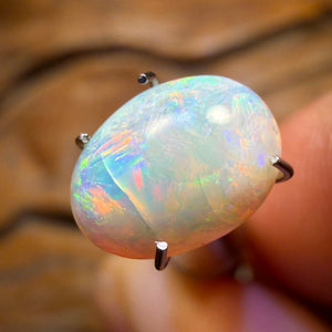 🔨 AUCTION 🔨 No Reserve 2.15cts - South Australian White Opal from Andamooka