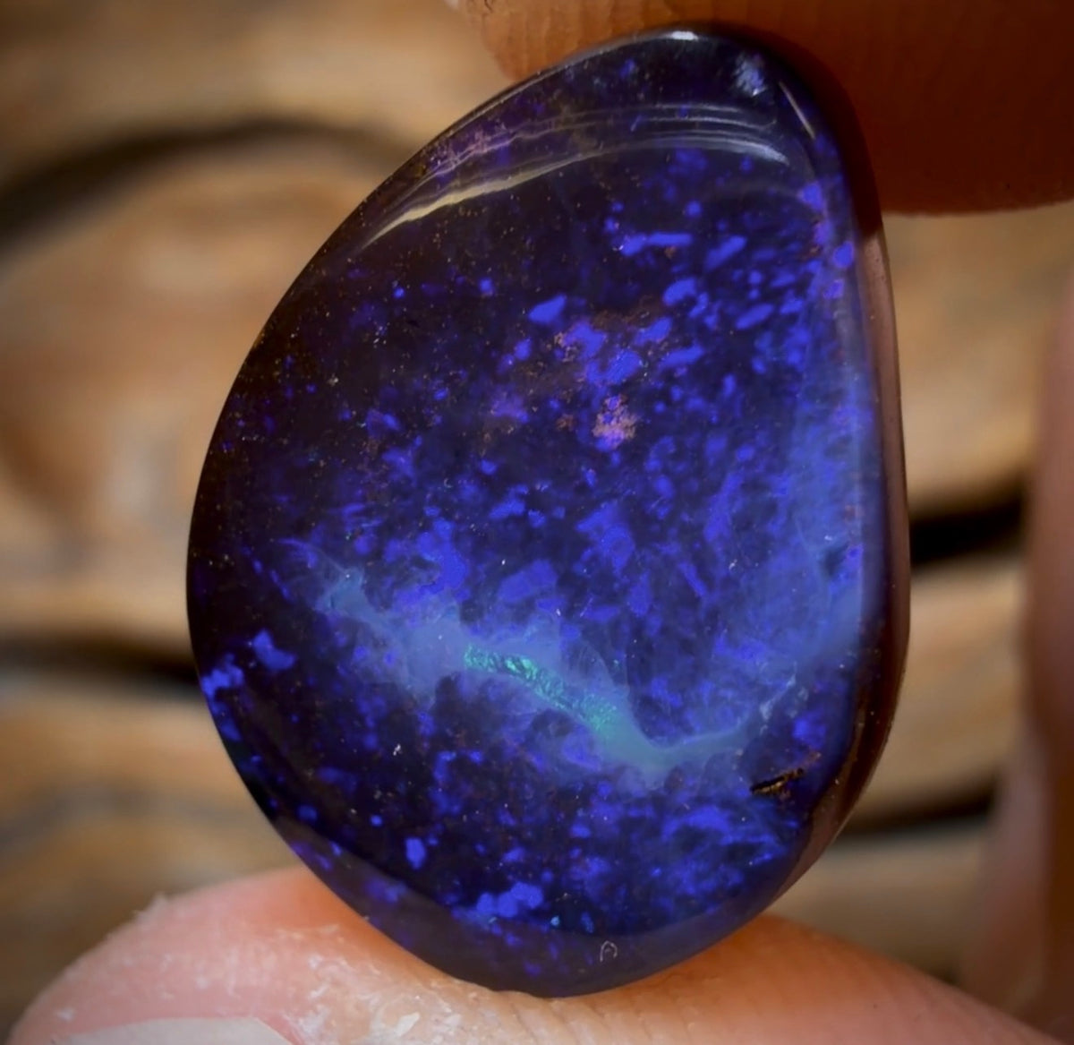 48-Hour VIP Crazy Offer 9.9cts - “Blue Moon” Queensland Boulder Seam Opal