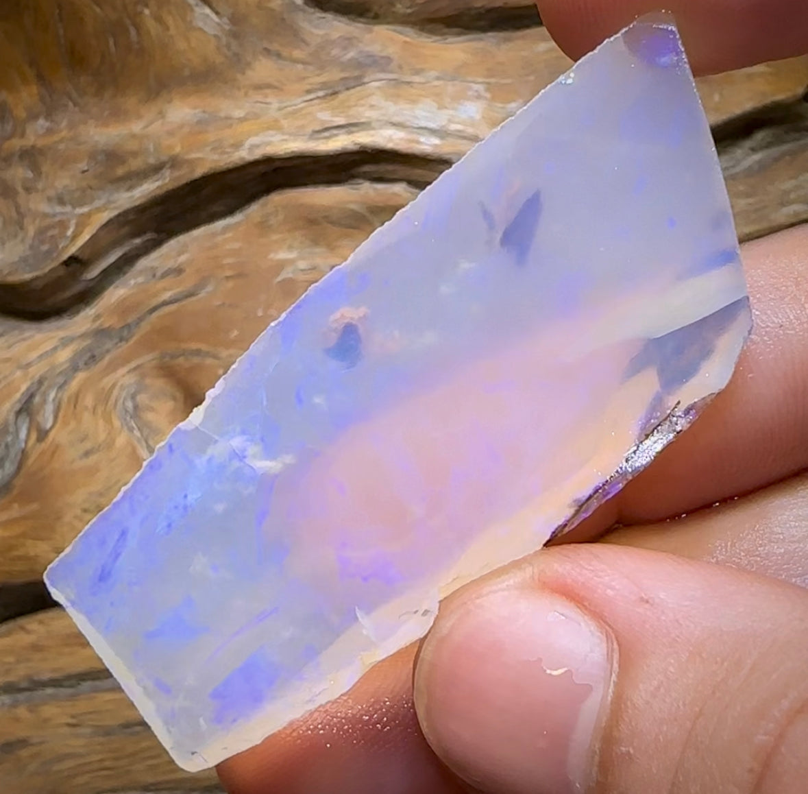 (Template) 80.6cts - Large Queensland Boulder Crystal Rub. Australian Opal - Opal Whisperers