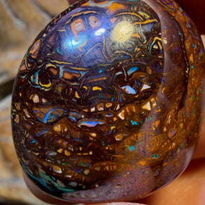 Aren’t you glad you waited till the end Card! 107.6cts - Tribal Yowah Nut Opal. Australian Opal